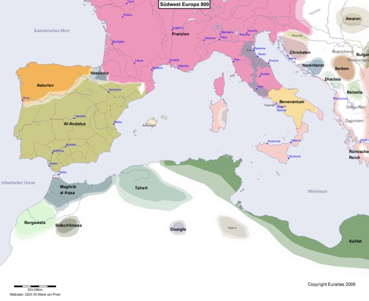 Europa sdwestlicher Teil 800
