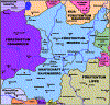 Historische Karte von Minden-Ravensberg 1789