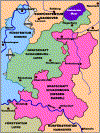 Historische Karte der Grafschaft Schaumburg 1789