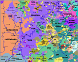 Historische Karte Rheinland-Pfalz 1789