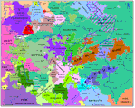 Historische Karte von Sd-Niedersachsen 1789